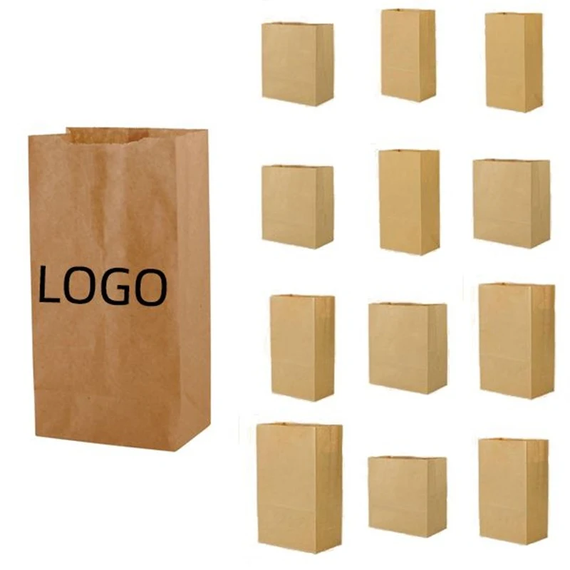 Grease-Resistant Food Kraft Paper (6 1/8" W x 3 15/16" G x 11 13/16" H) 1
