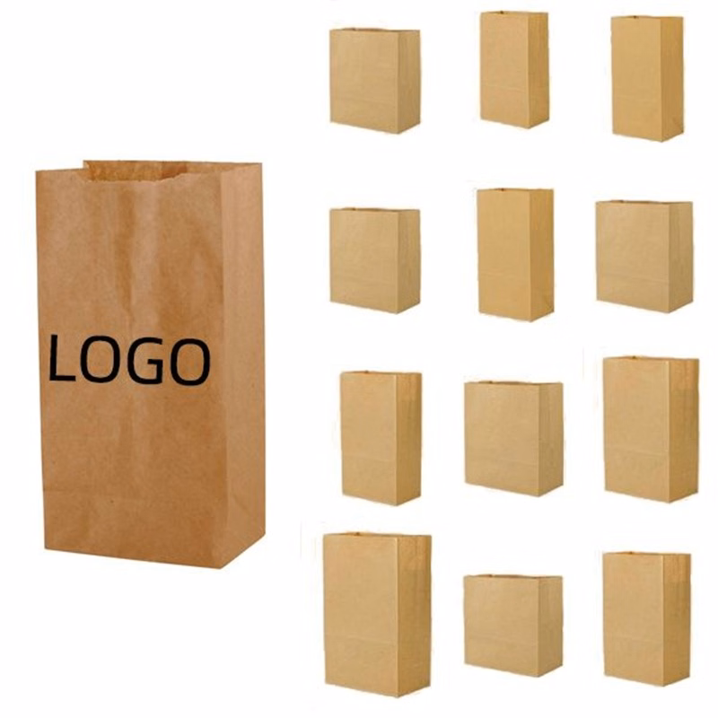 Grease-Resistant Food Kraft Paper (7 1/2" W x 5 5/16" G x 9 13/16" H)