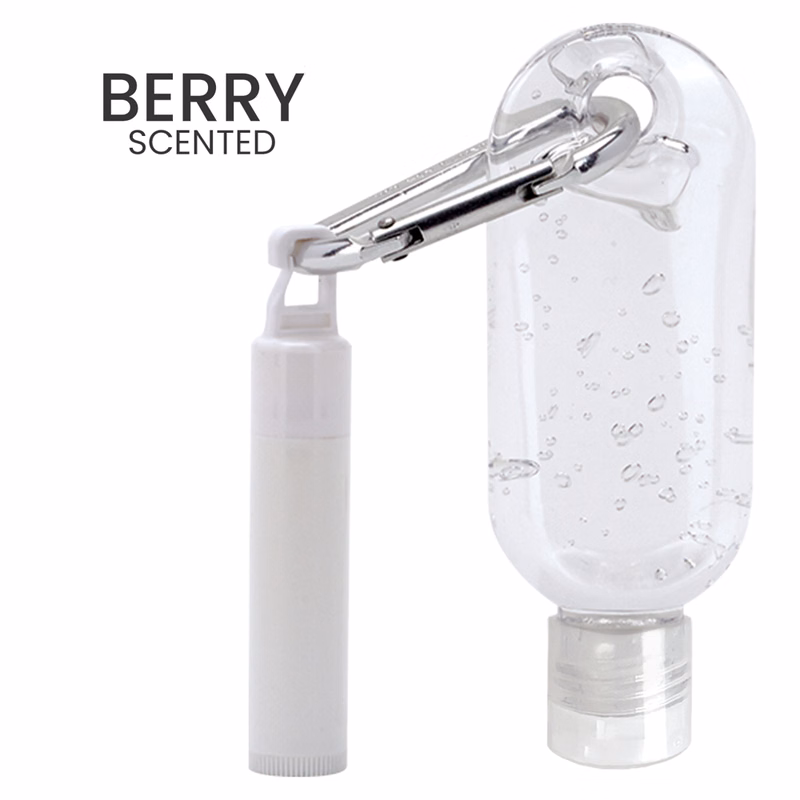 1.9 oz Clean & Protect Sanitizer Lip Balm Clip