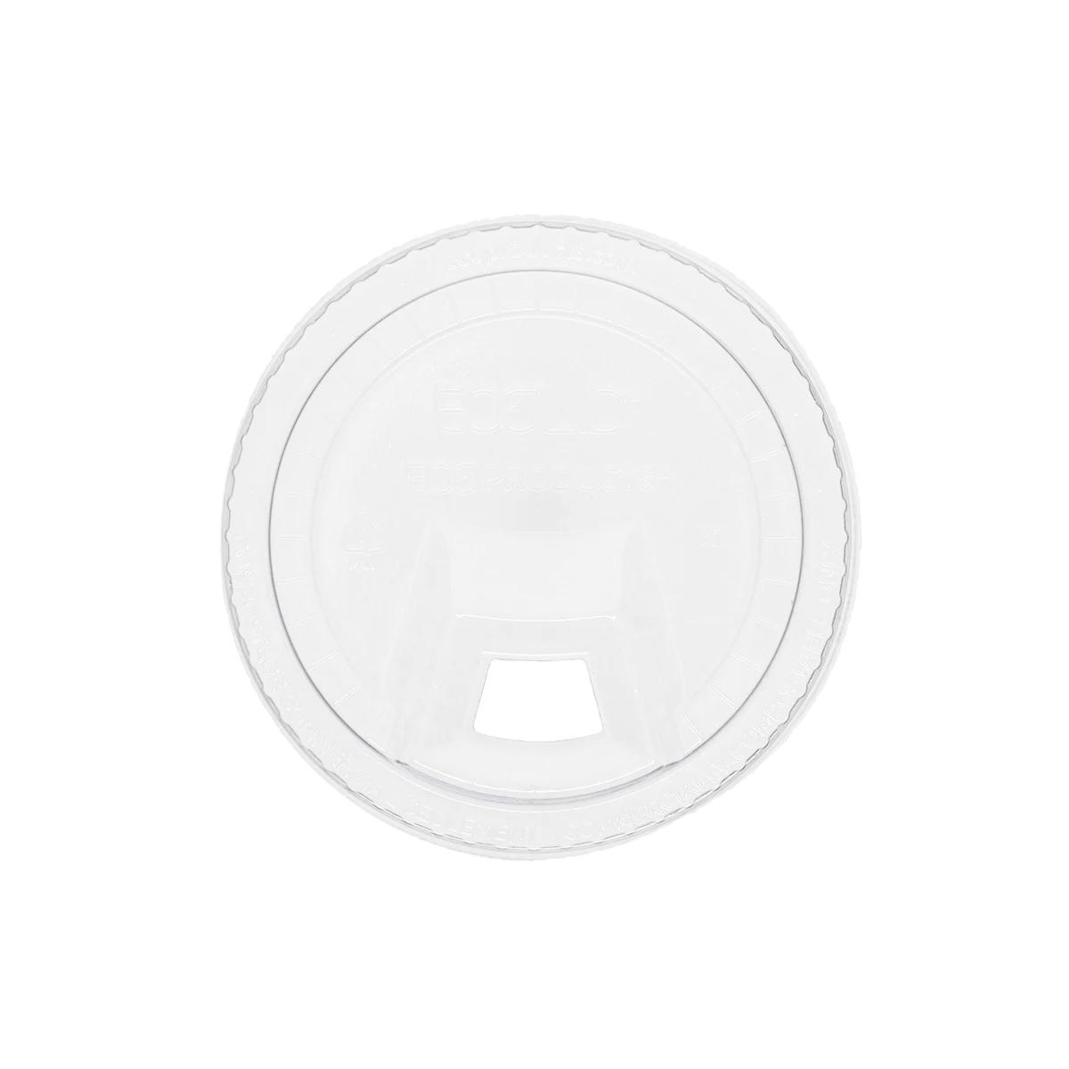9/12/16/20/24 oz PLA Eco Cup Sip Lid Clear 1
