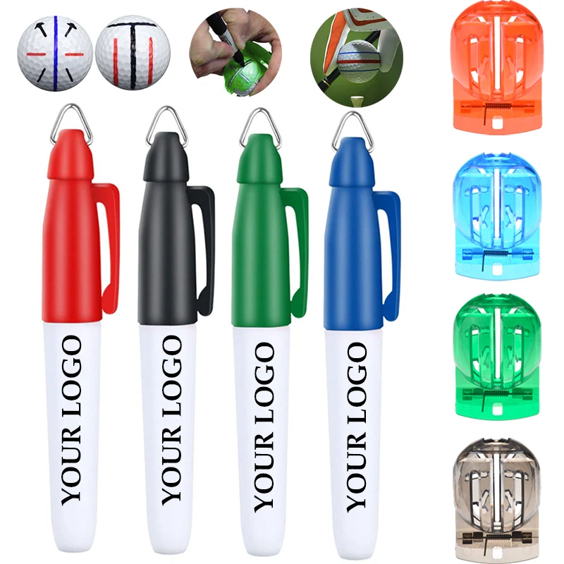 Golf Ball Liner Marker with 1 Waterproof Marking Pen 1