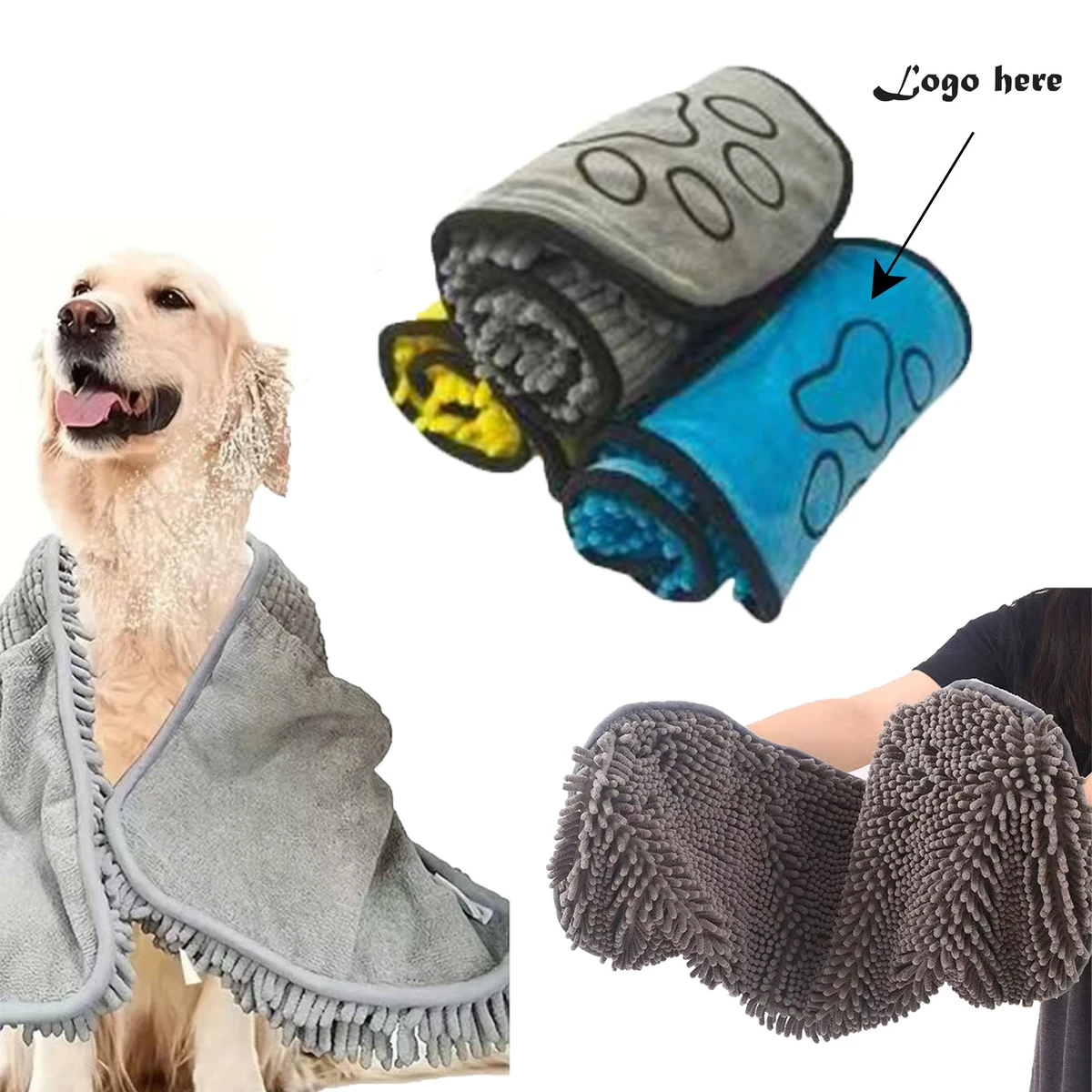 Quick Dry Pet Towel 1
