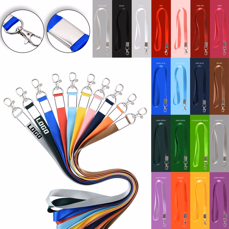 35 Inch Plain Weave ID Badge Neck Strap for Employee