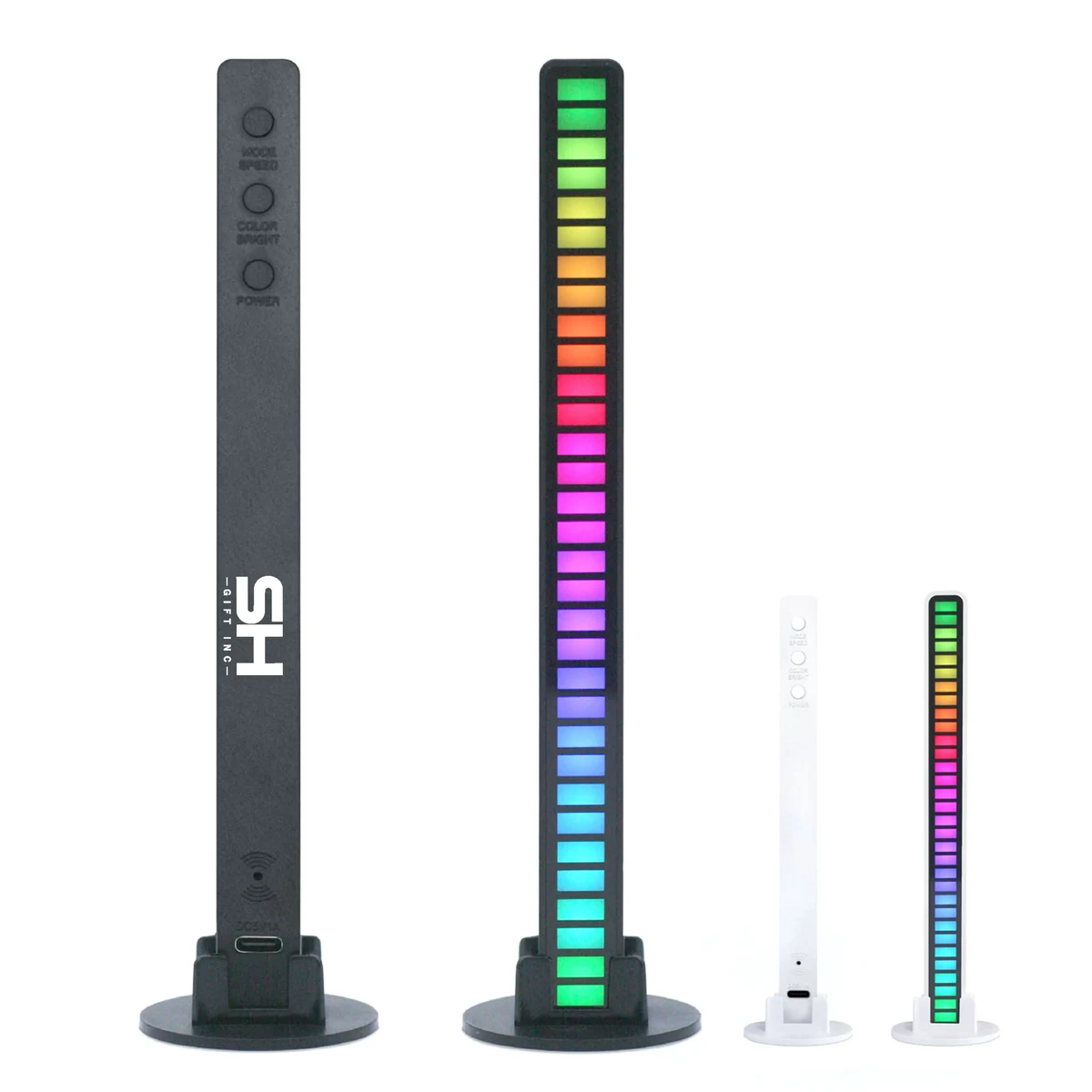 RGB Voice Control LED Music Pickup Light Bar 1