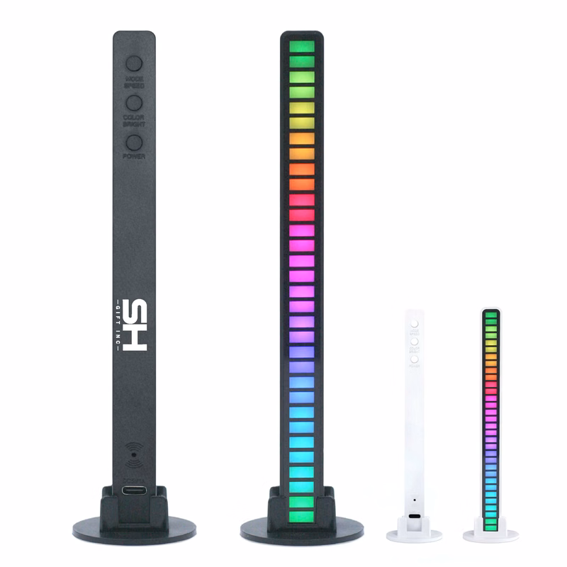 RGB Voice Control LED Music Pickup Light Bar