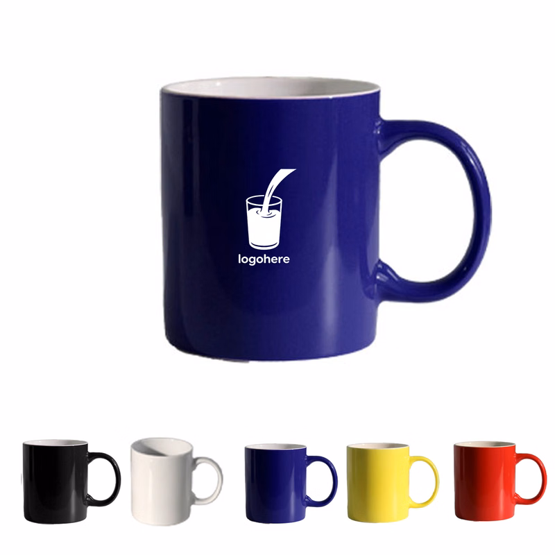 12Oz Colored Ceramic Milk Mug