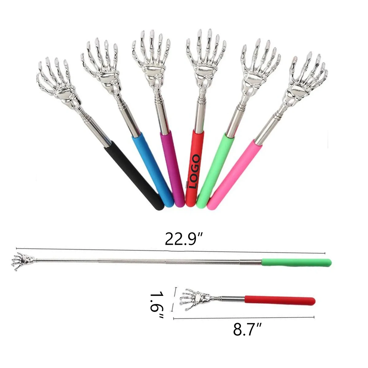 Stainless Steel Telescopic Back Grabber MOQ 100PCS 1