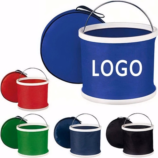 Collapsible Bucket with Bag Organizer