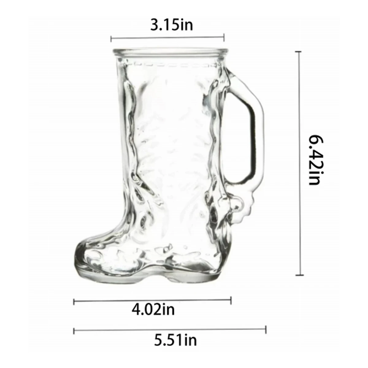 20 oz Cowboy Boot Cup 1