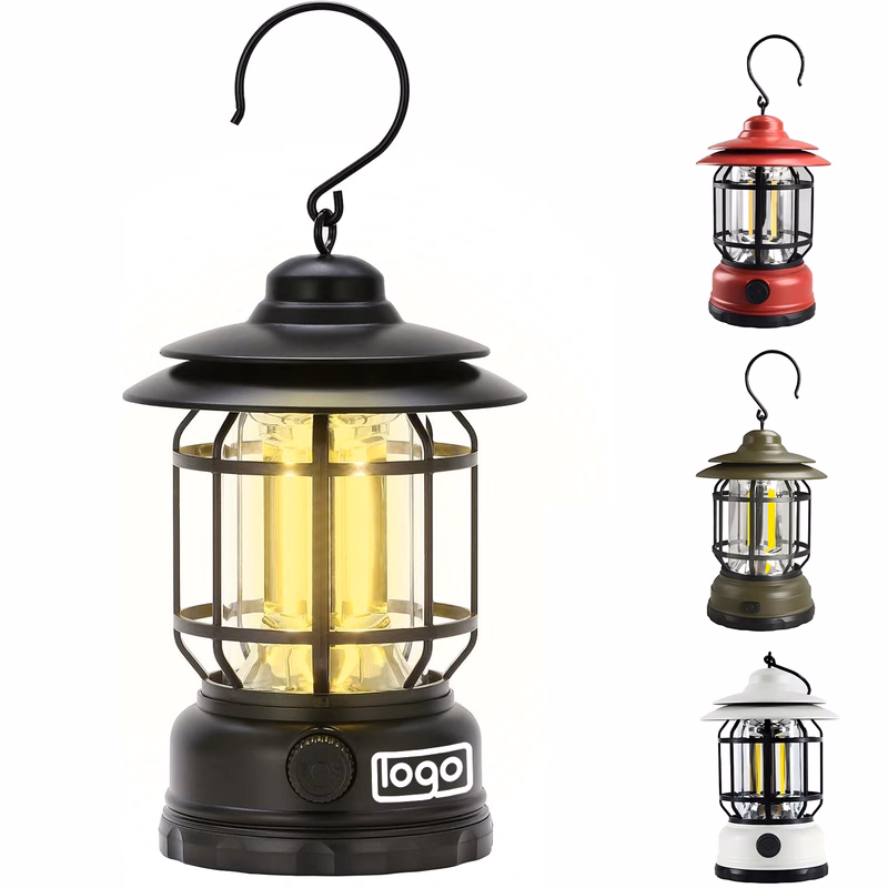 USB Portable Outdoor Camping Tent Vintage Ambience Light