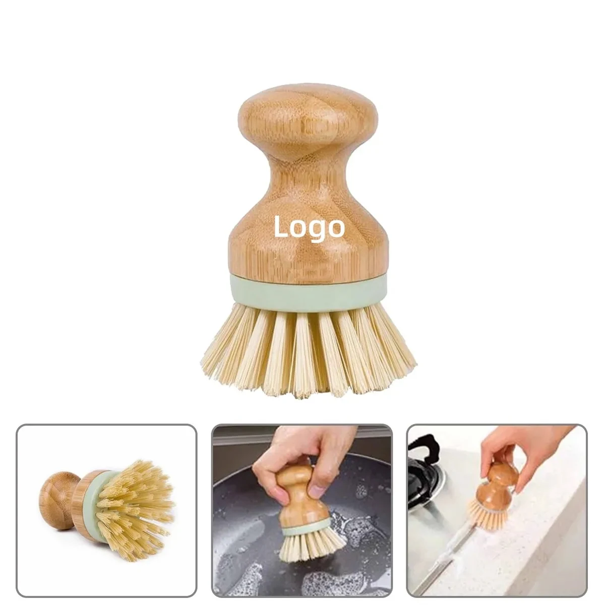 Wooden Kitchen Cleaning Scrubs 1