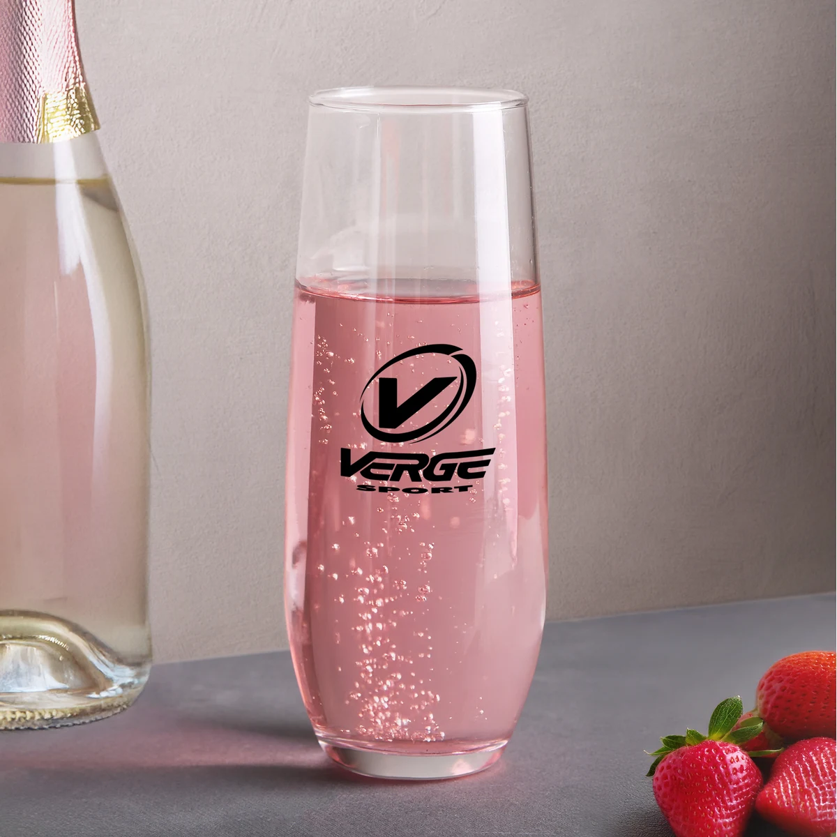 9 Oz. Andover ARC Stemless Champagne Flute 1