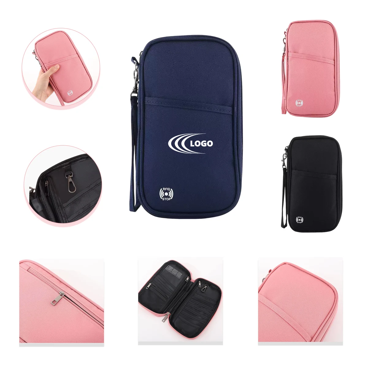RFID Blocking Travel Passport Wallet 1