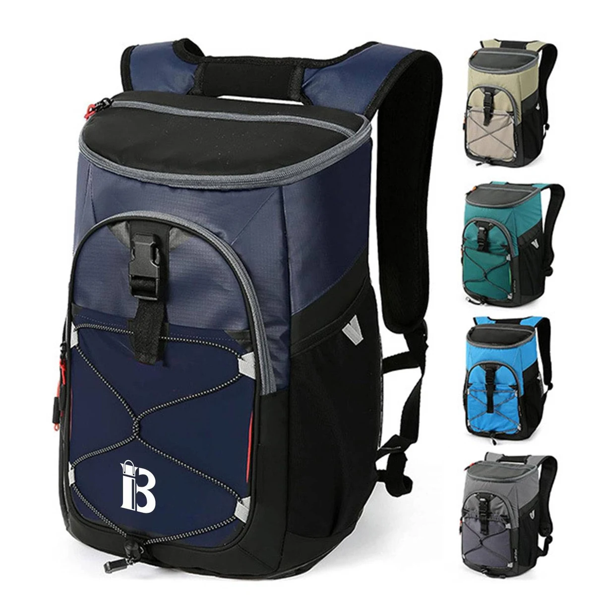 15L Insulated Oxford Picnic Backpack for Outdoor Camping 1