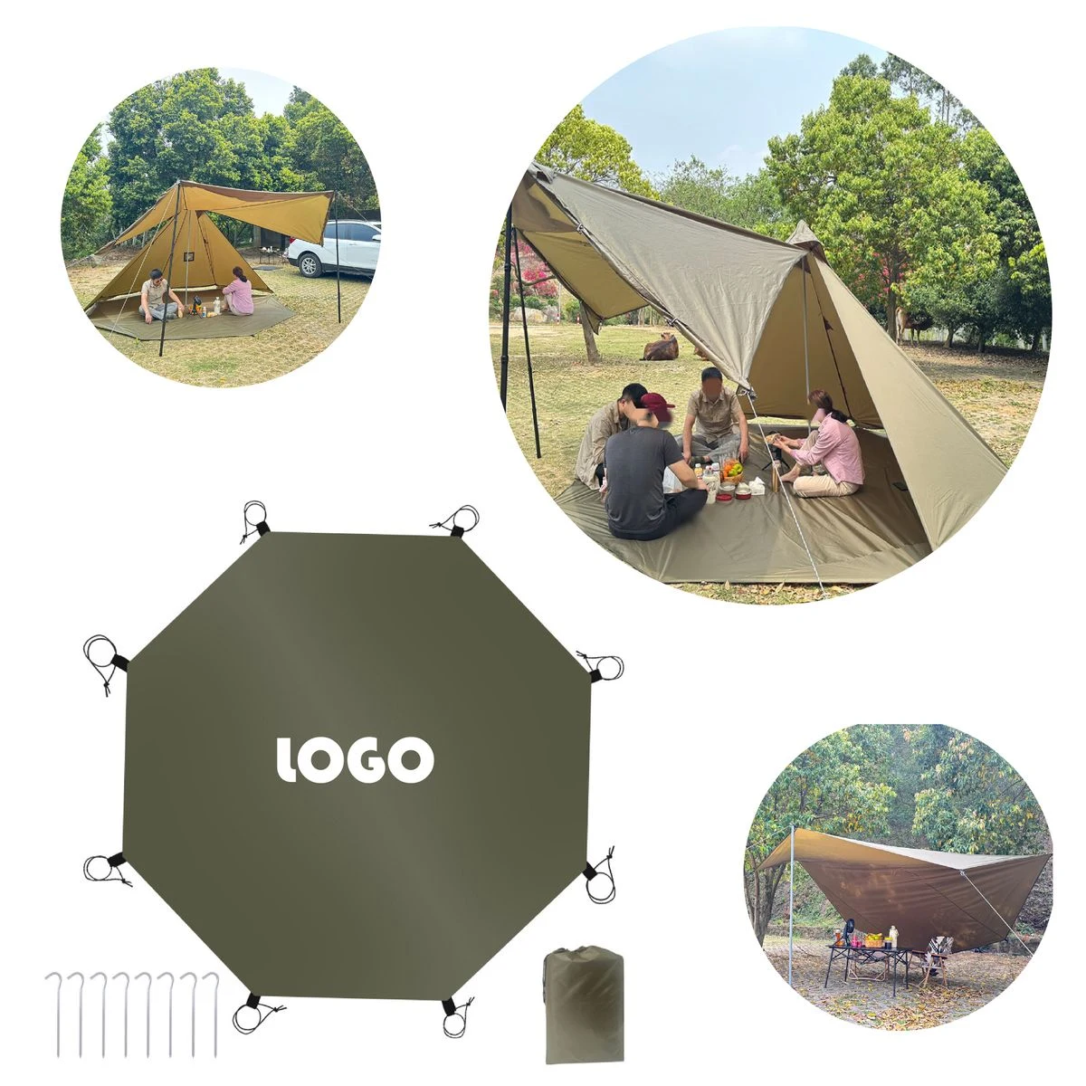 Oxford Cloth Picnic Mat 1