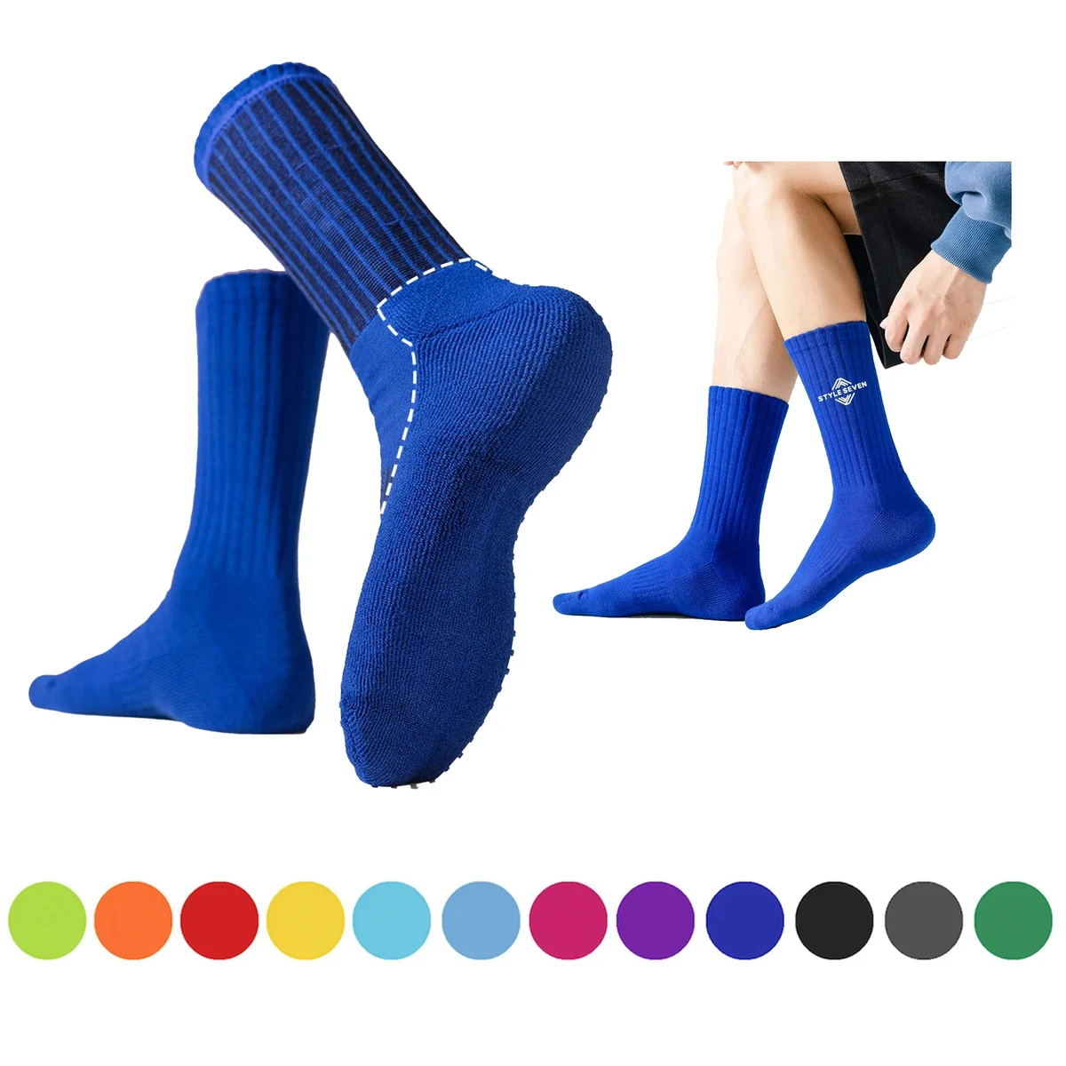 Ultra Soft Moisture Wicking Crew Socks 1