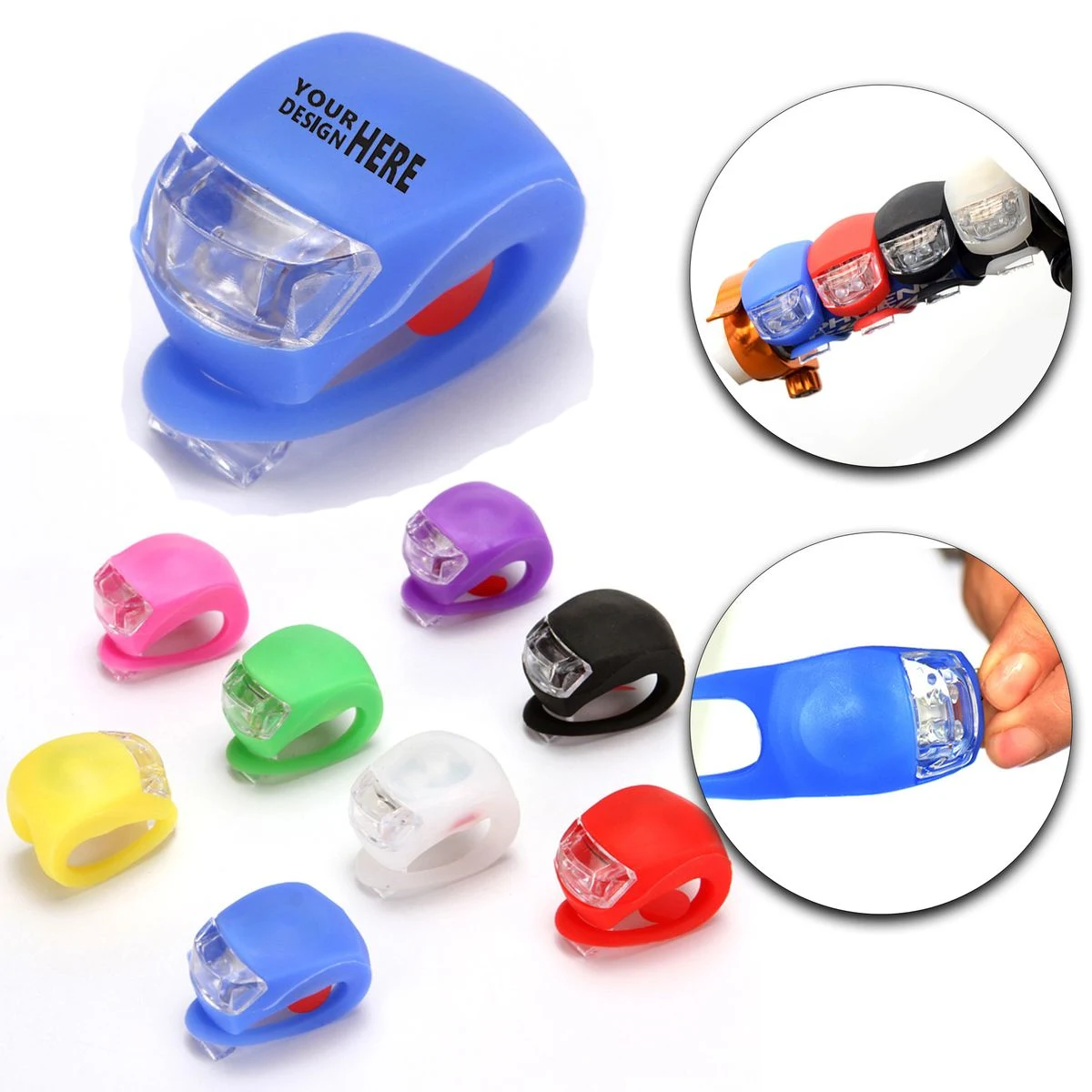Portable Bike Light Clip On Cycling Visibility Lamp 1