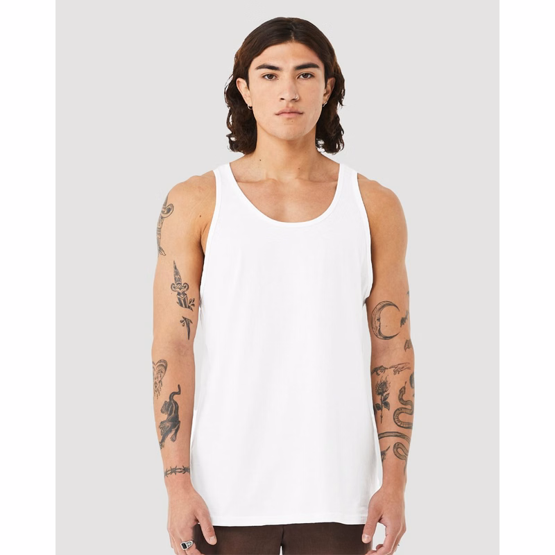 Unisex Heather CVC Tank - 3480CVC