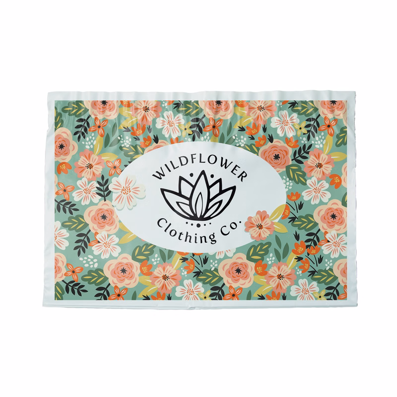 Full Color Gusseted 2-Sided Return Poly Mailer (19.75" x 12" x 4")