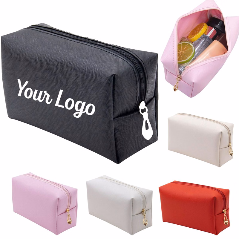 PU Leather Cosmetic Organizer Bag