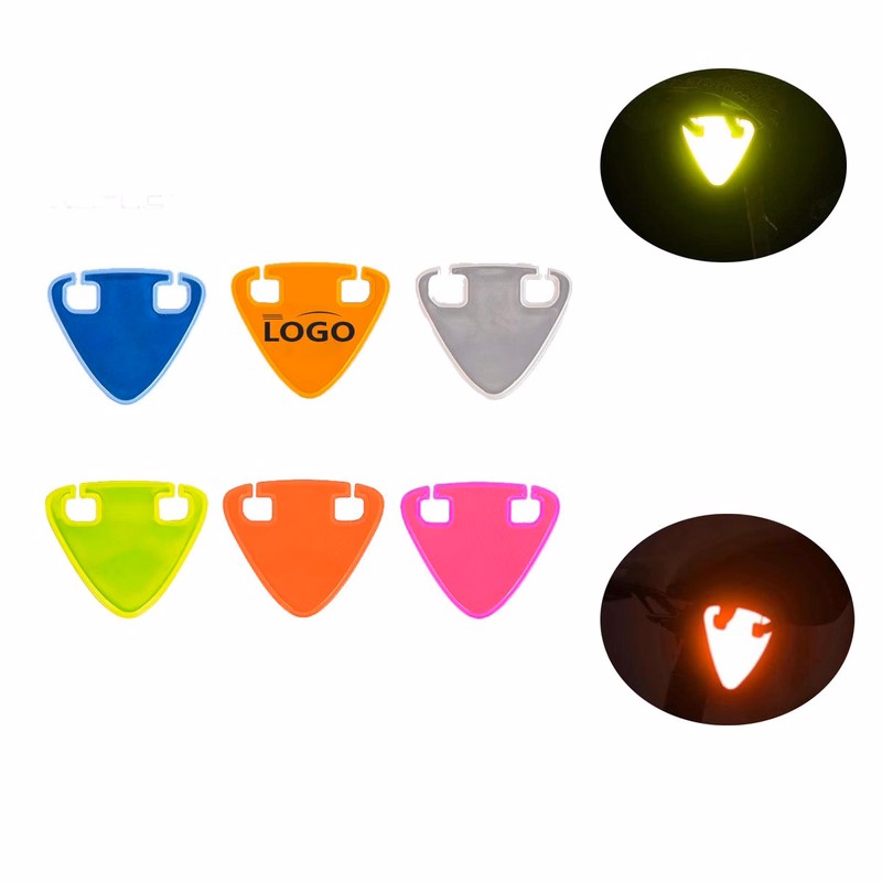 Reflective Triangle Safety Tag for Bicycles and Bags