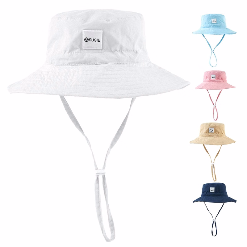 Adjustable Baby Sun Hat – Breathable Wide Brim Design