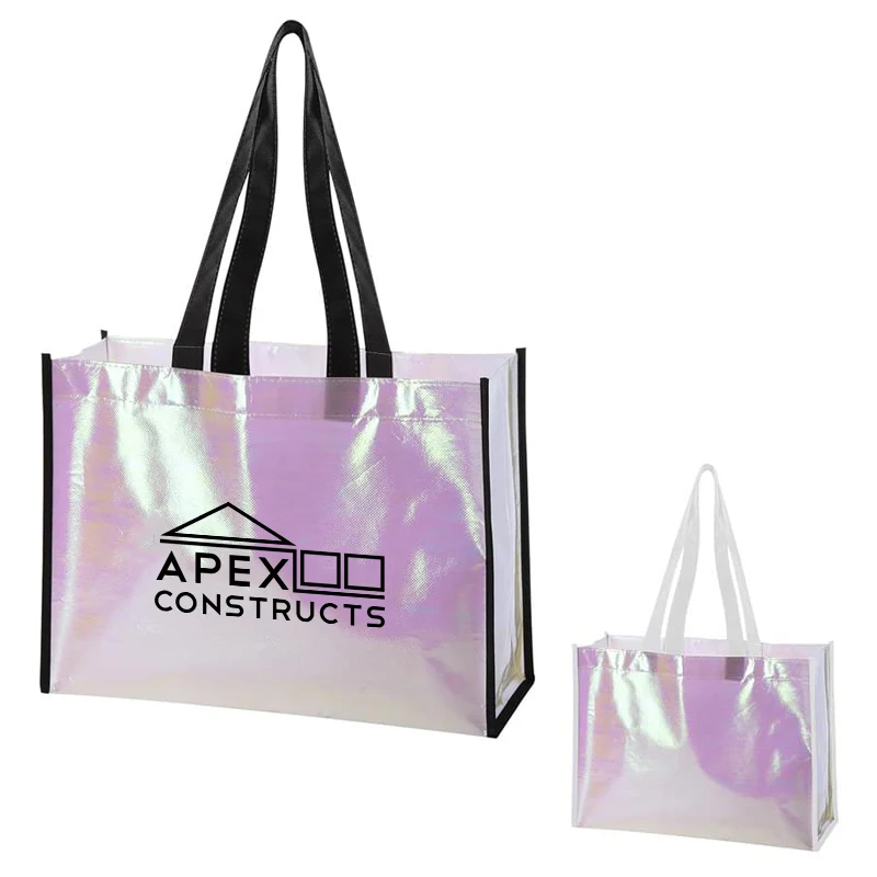 PEARL LAMINATED NON-WOVEN TOTE BAG 1