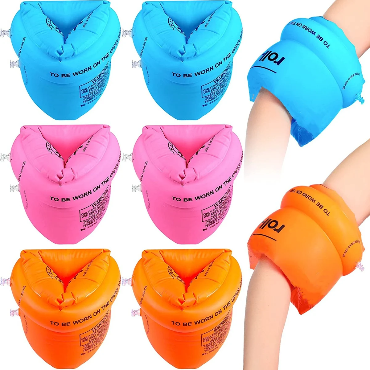 Inflatable Swim Arm Bands Floaties 1
