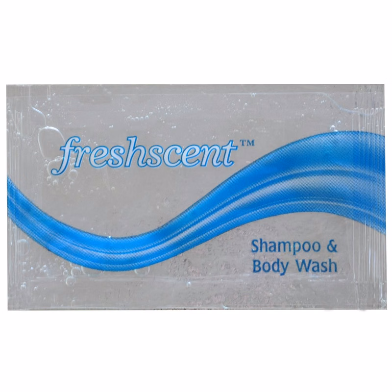 2-in-1 Shampoo/Body Wash Packets - 0.34 oz
