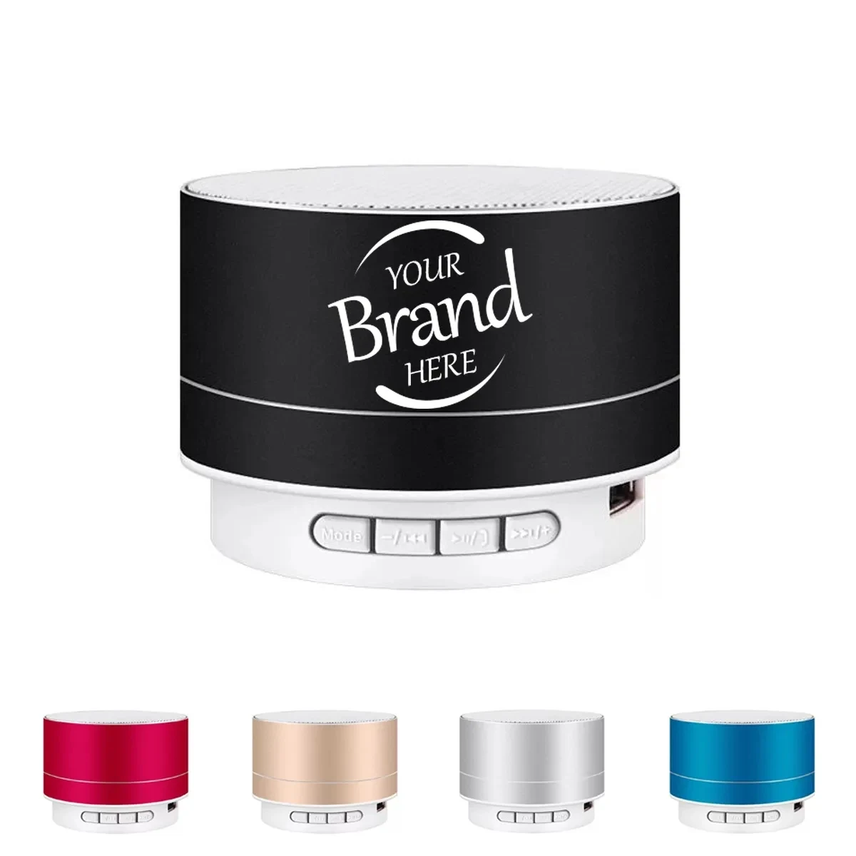 Aluminum Round Mini Bluetooth Speaker 1