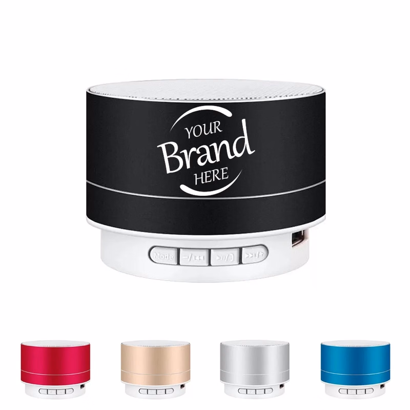 Aluminum Round Mini Bluetooth Speaker
