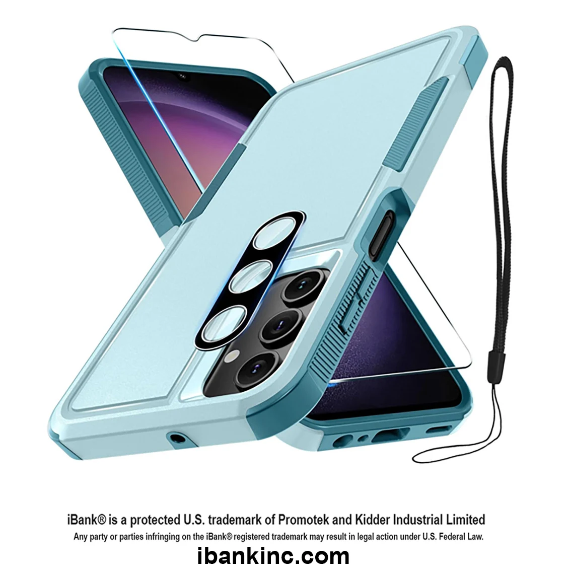 iBank ® Shockproof Case compatible with Galaxy A54/A55/A35/A71/A15/A16/A26 1