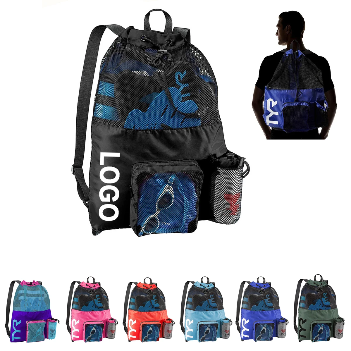 40-Liter Capacity Big Mesh Backpack 1