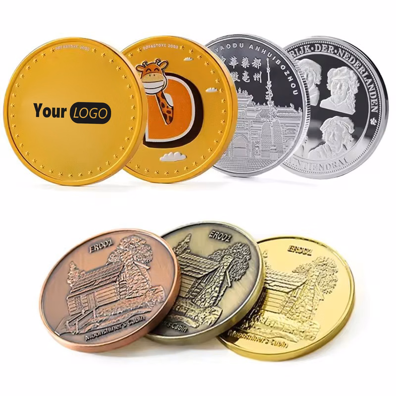 Aluminum Custom Engraved Challenge Coin