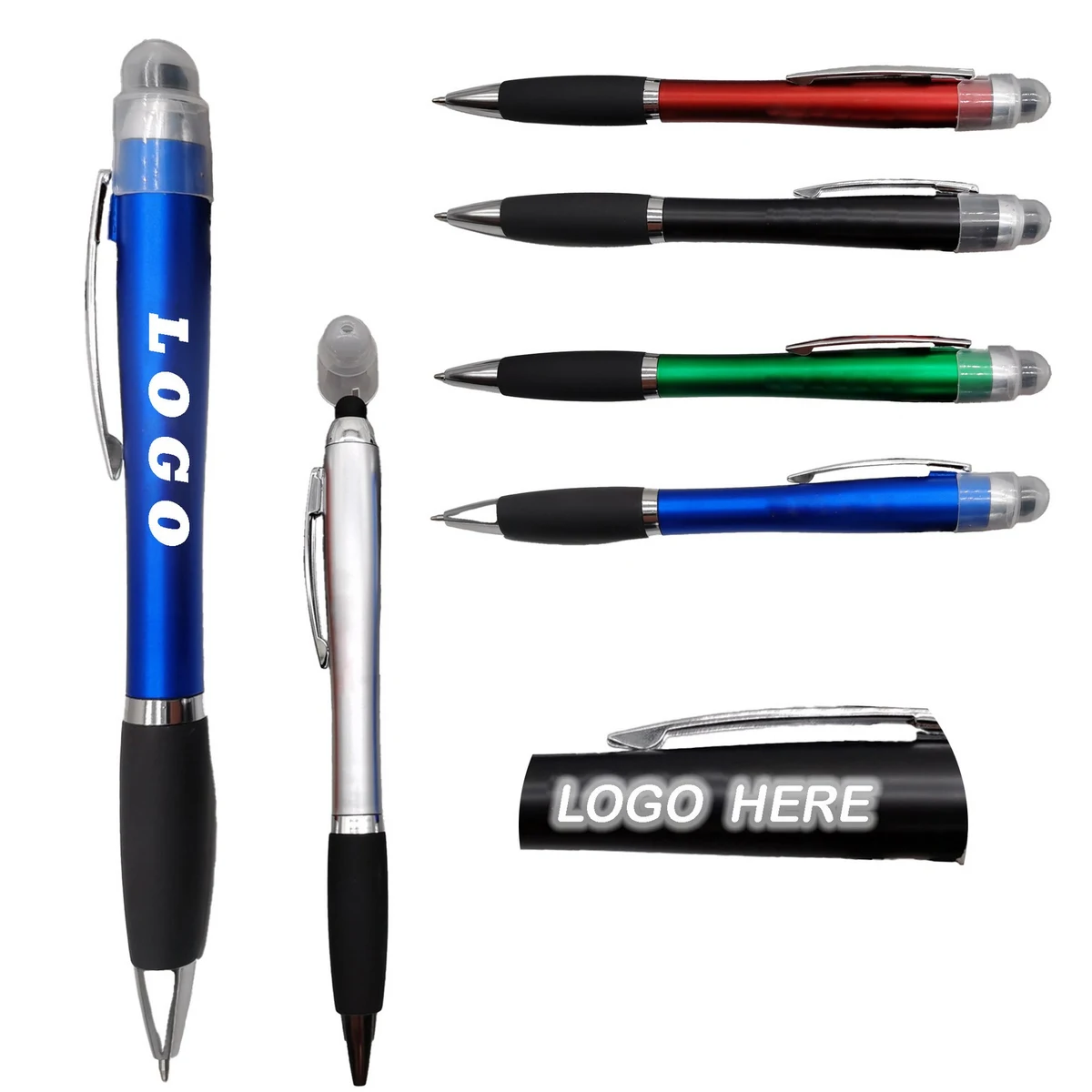 Built-in LED Light Smooth Writing Pens 1