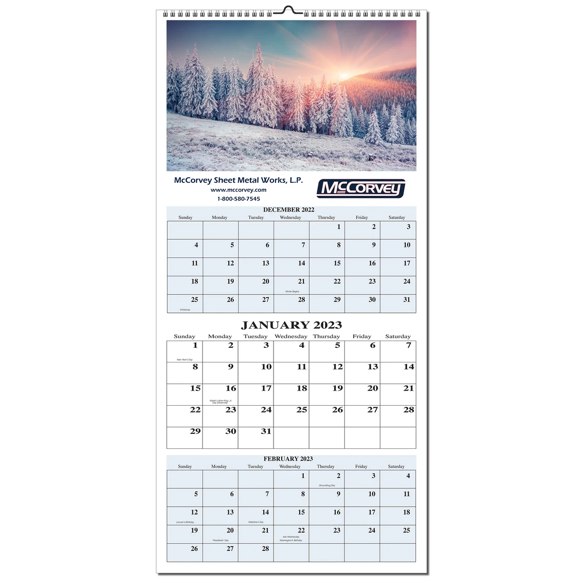 Calendar of Many Colors 1