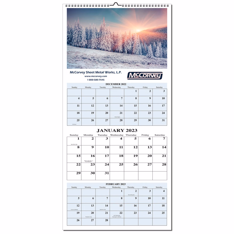 Calendar of Many Colors