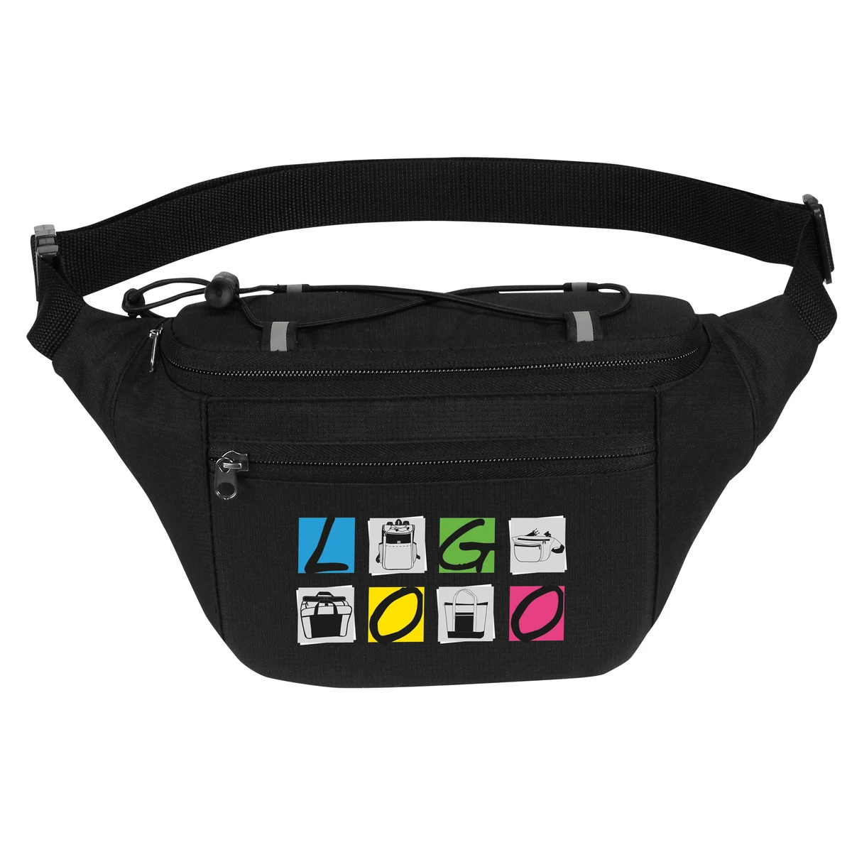 3 Pocket Fanny Pack Waist Bag 1