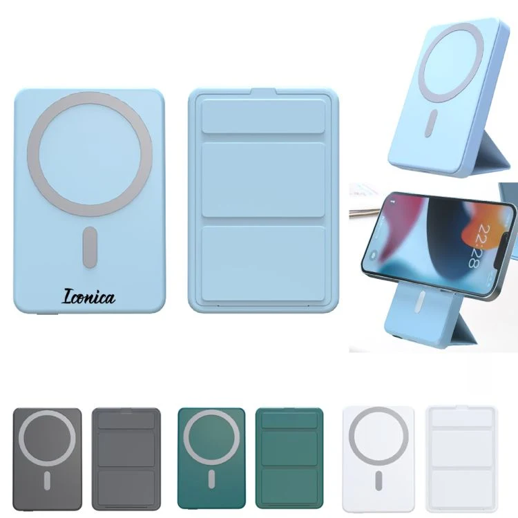 5,000mAh Foldable Magnetic Wireless Charger with Stand 1