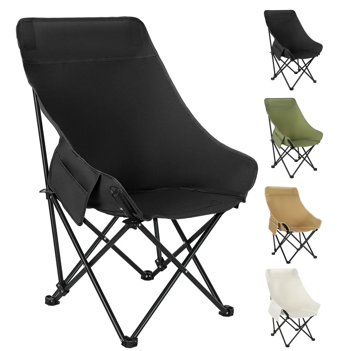 High-Back Folding Moon Chair 1