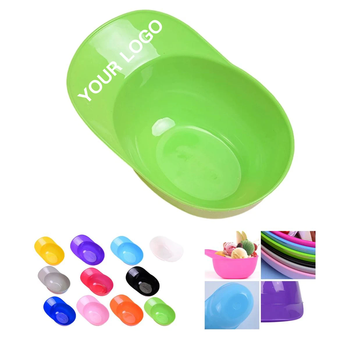 Durable Polypropylene Dessert Bowl Baseball Cap Design 1