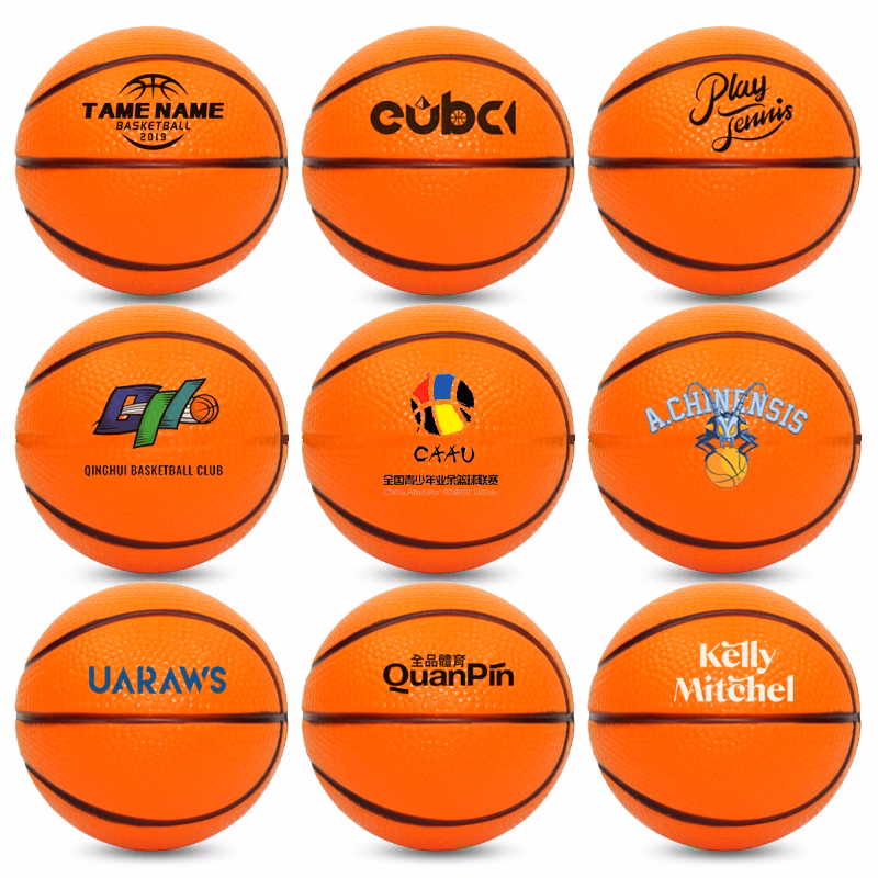 4" PU Basketball Stress Reliever