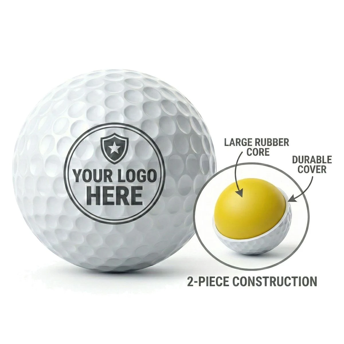 Professional Surlyn Layer Competition Golf Balls 1