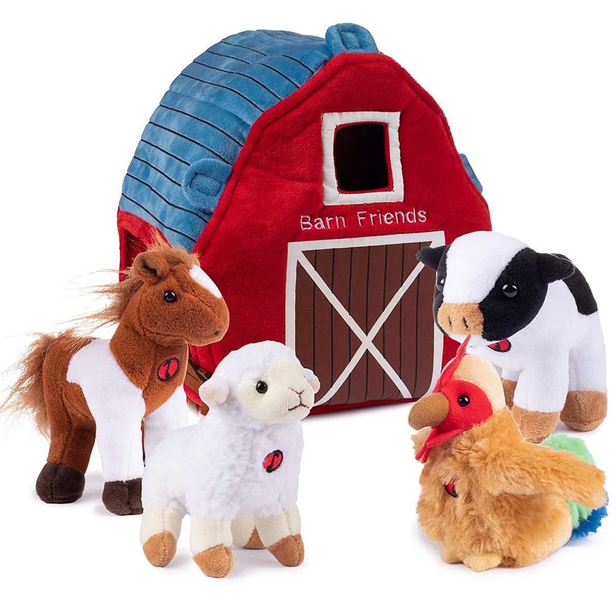 Custom Talking Plush Farm Animals with Your Own Design, promotional toy with logo imprint 1