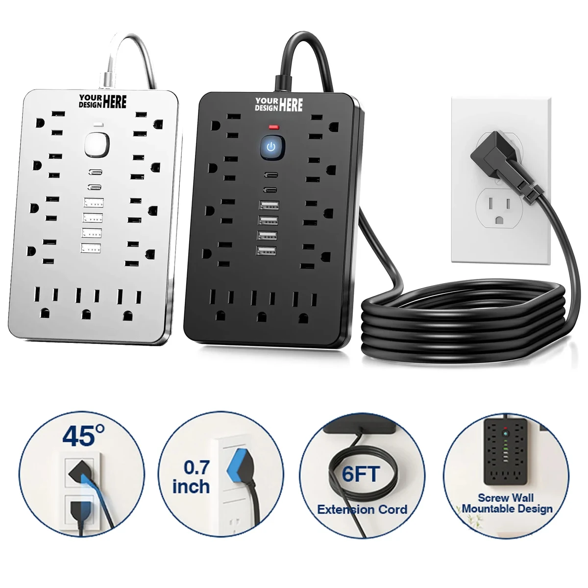 17-in-1 Fast Charge Power Strip 1