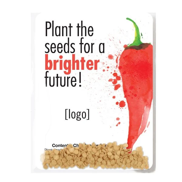 Chili Pepper Seed Packets 1