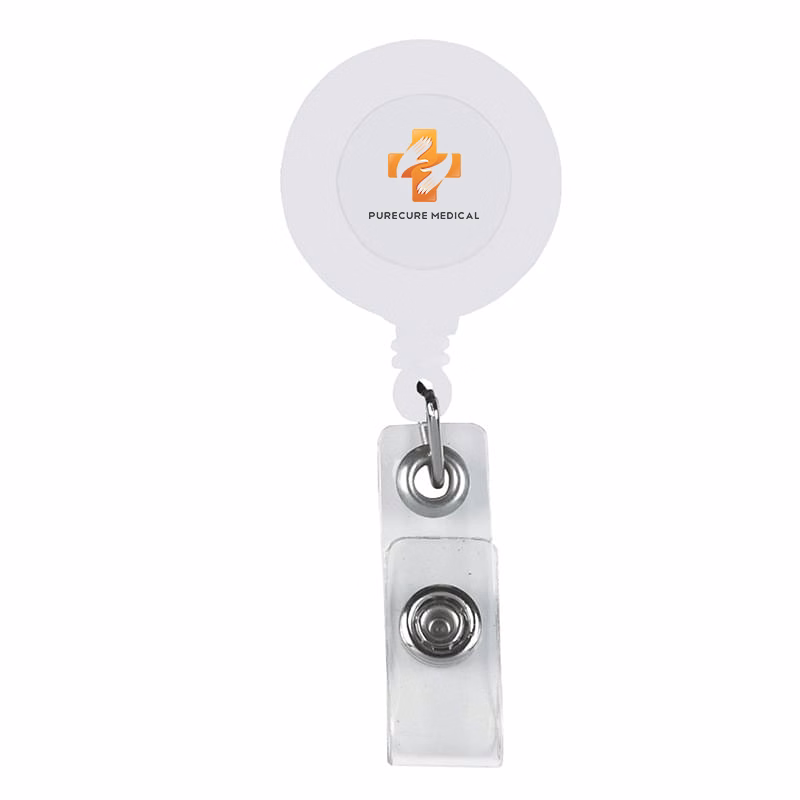 Retractable Badge Holder With Antimicrobial Additive
