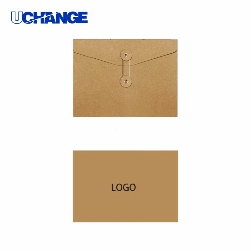 Kraft Paper Document File Bag Holder