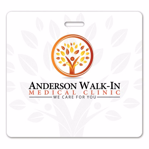 Laminated Name Badge (3.125"X3.375") Rectangle