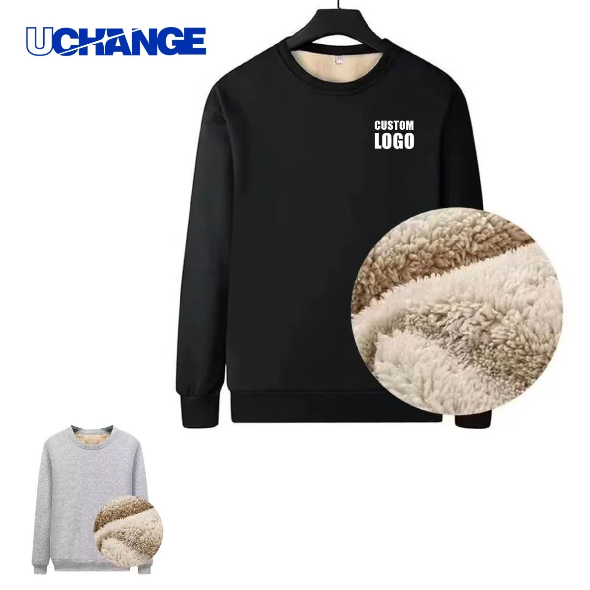Thickened Loose Sweatshirt Apparel 1